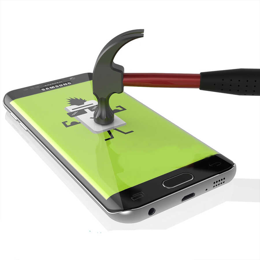 Galaxy S7 Edge Davin Seramik Ekran Koruyucu Siyah