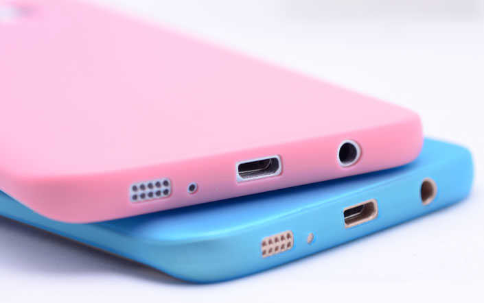 Galaxy S7 Edge Kılıf Zore 1.Kalite PP Silikon Pembe