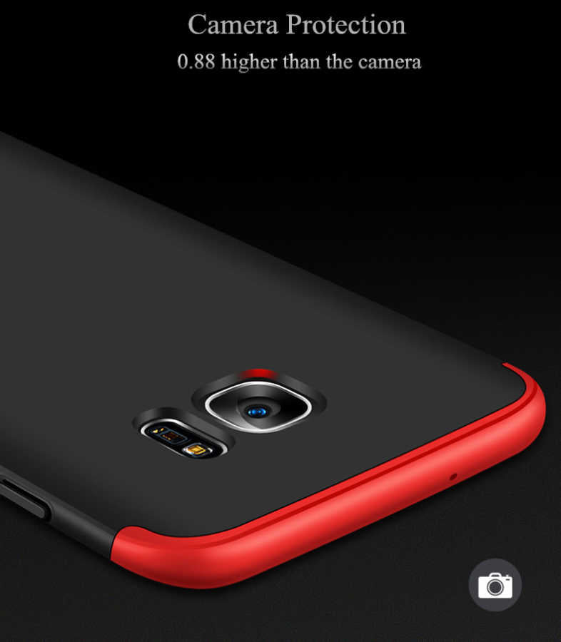 Galaxy S7 Edge Kılıf Zore Ays Kapak Mavi