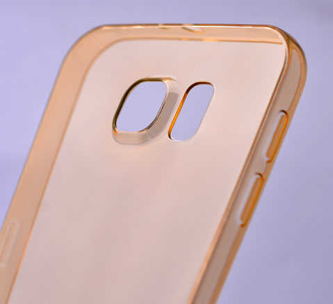 Galaxy S7 Edge Kılıf Zore İmax Silikon Kılıf Renksiz