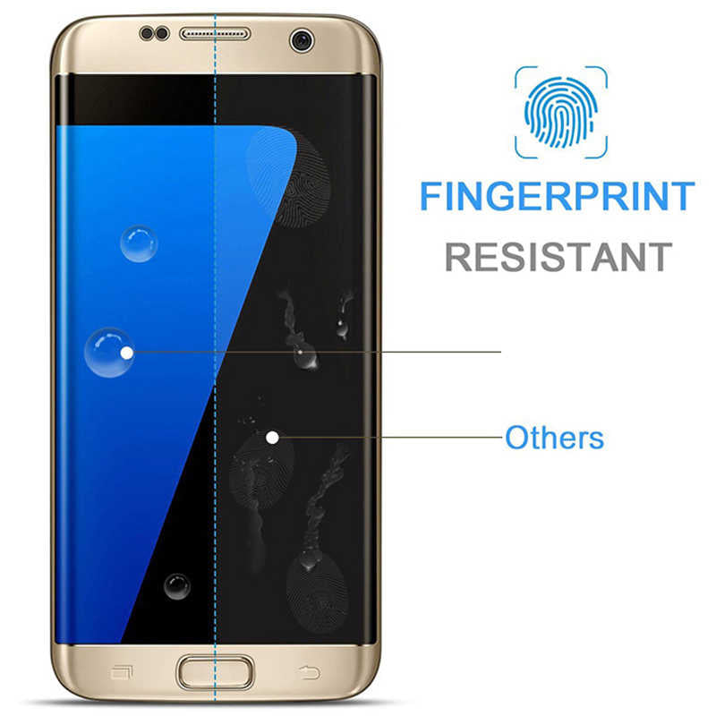 Galaxy S7 Edge Zore Süper Pet Ekran Koruyucu Jelatin Siyah