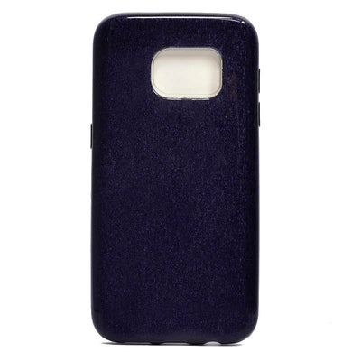 Galaxy S7 Kılıf Zore Shining Silikon Siyah