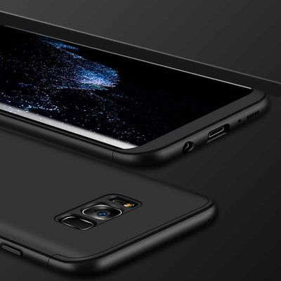 Galaxy S8 Kılıf Zore Ays Kapak Siyah