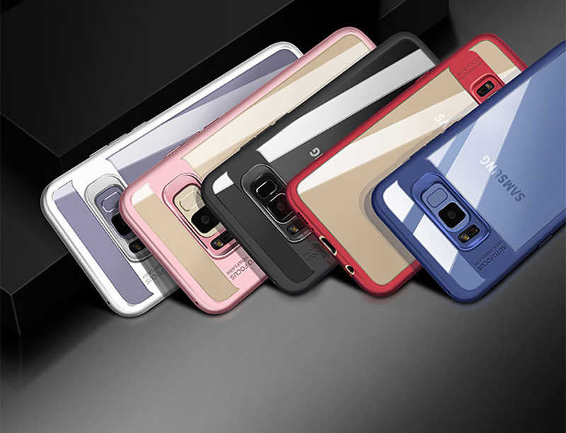 Galaxy S8 Kılıf Zore Buttom Kapak Pembe