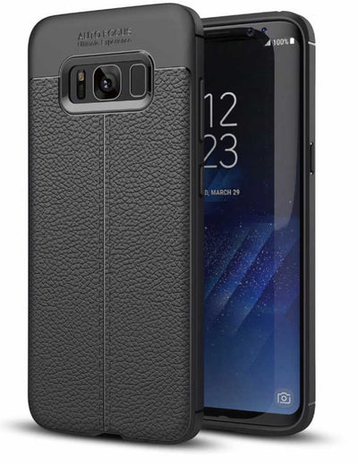 Galaxy S8 Kılıf Zore Niss Silikon Kapak Siyah