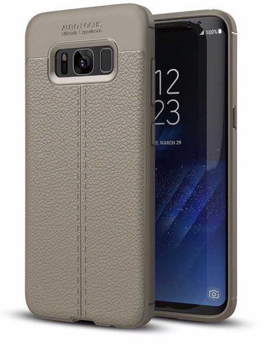 Galaxy S8 Kılıf Zore Niss Silikon Kapak Gri