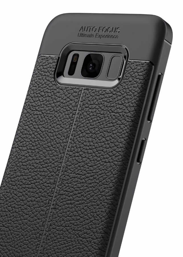 Galaxy S8 Kılıf Zore Niss Silikon Kapak Lacivert