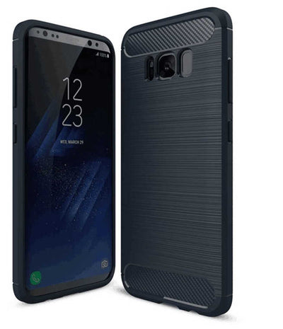 Galaxy S8 Kılıf Zore Room Silikon Kapak Lacivert