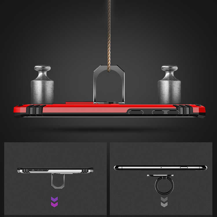 Galaxy S8 Kılıf Zore Vega Kapak Gold