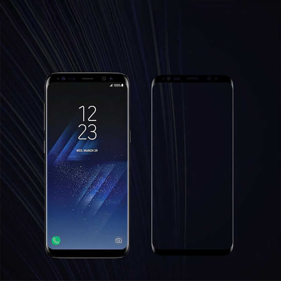 Galaxy S8 Plus Davin Seramik Ekran Koruyucu Siyah