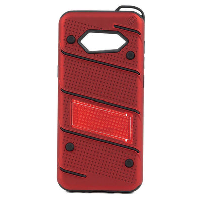 Galaxy S8 Plus Kılıf Zore İron Kapak Kırmızı
