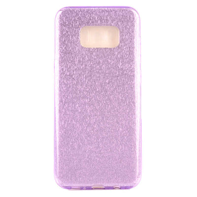 Galaxy S8 Plus Kılıf Zore Shining Silikon Mor