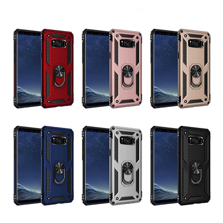 Galaxy S8 Plus Kılıf Zore Vega Kapak Siyah