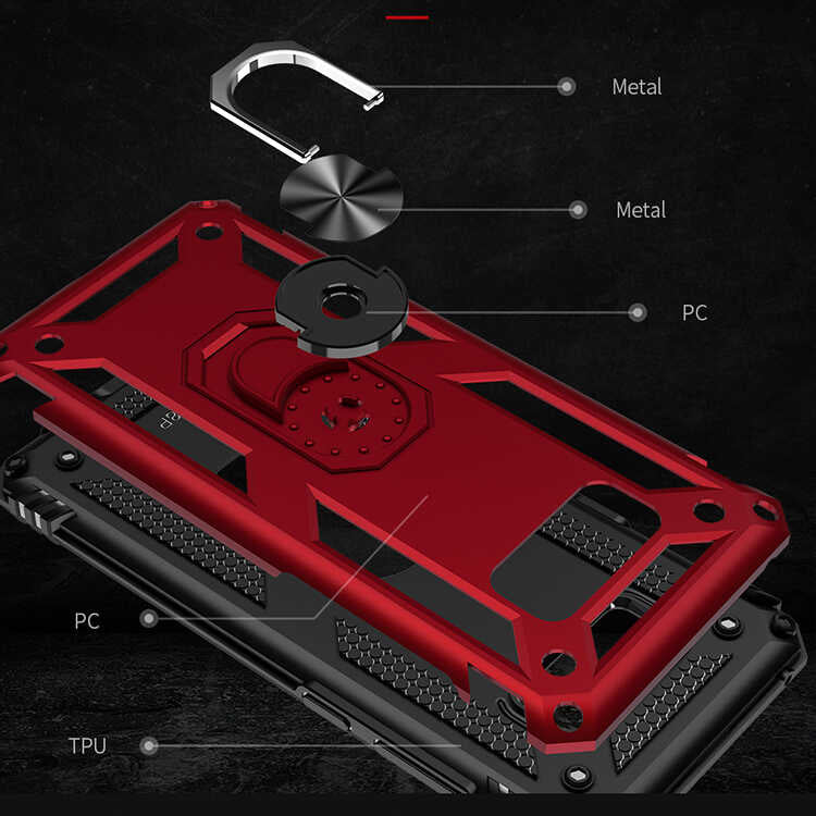 Galaxy S8 Plus Kılıf Zore Vega Kapak Gold