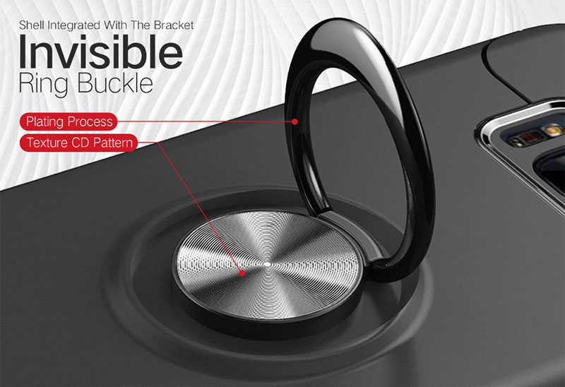 Galaxy S8 Plus Kılıf Zore Ravel Silikon Kapak Siyah