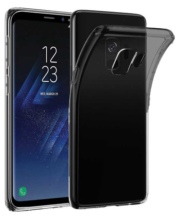 Galaxy S9 Kılıf Zore İmax Silikon Kamera Korumalı Renksiz