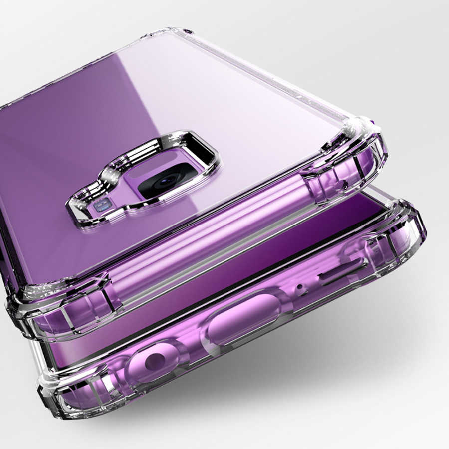 Galaxy S9 Kılıf Zore Nitro Anti Shock Silikon Renksiz