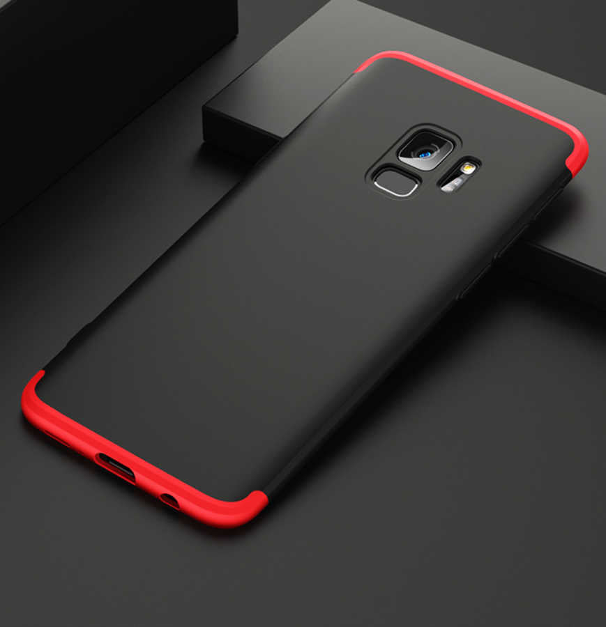 Galaxy S9 Kılıf Zore Ays Kapak Gold