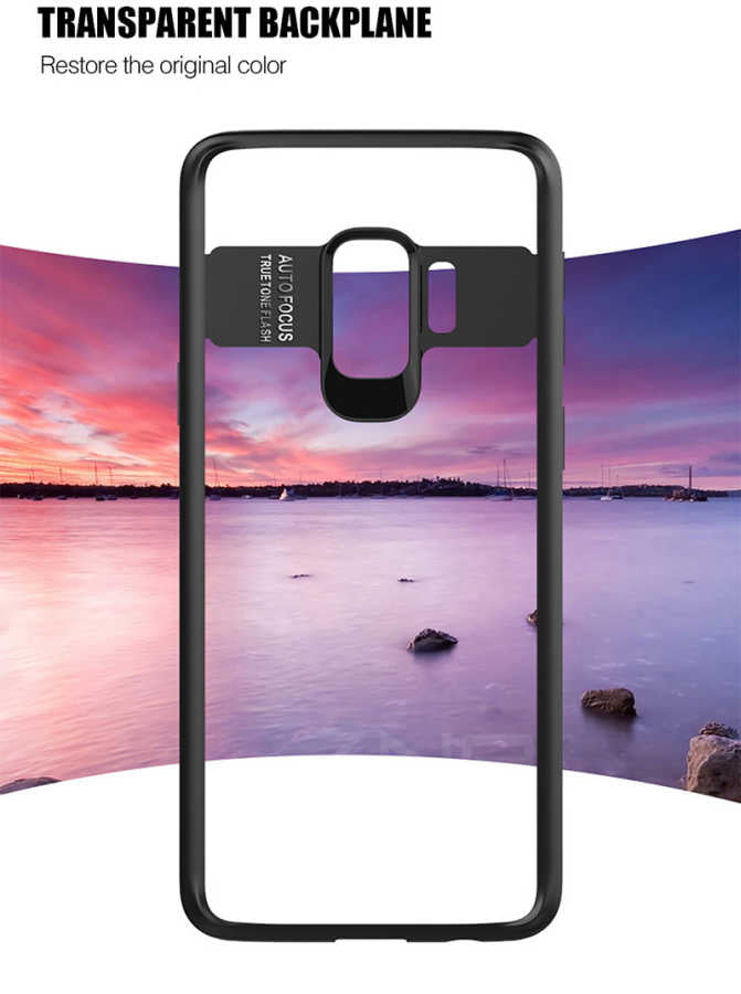 Galaxy S9 Kılıf Zore Buttom Kapak Kırmızı