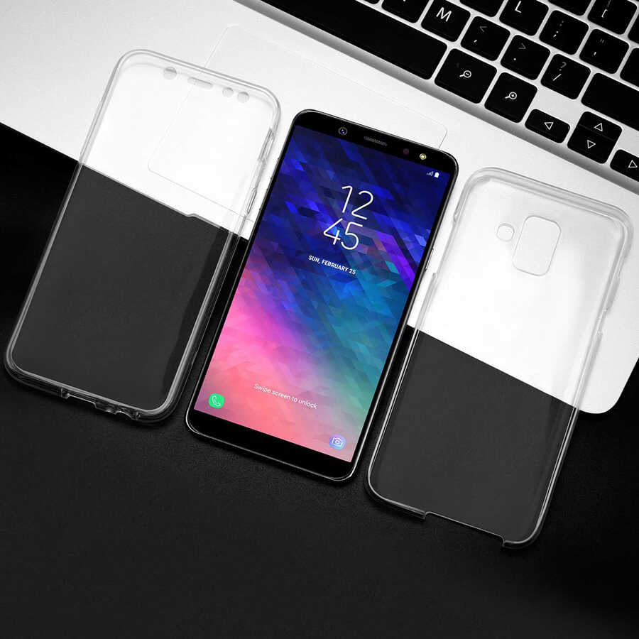 Galaxy S9 Kılıf Zore Enjoy Kapak Renksiz