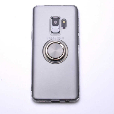 Galaxy S9 Kılıf Zore Les Silikon Gri