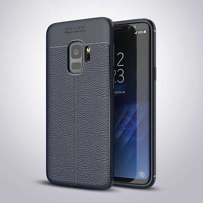Galaxy S9 Kılıf Zore Niss Silikon Kapak Lacivert