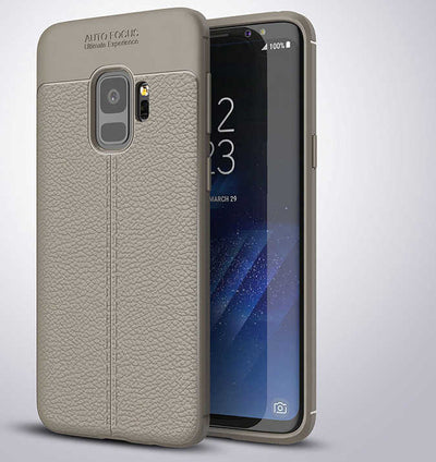 Galaxy S9 Kılıf Zore Niss Silikon Kapak Gri