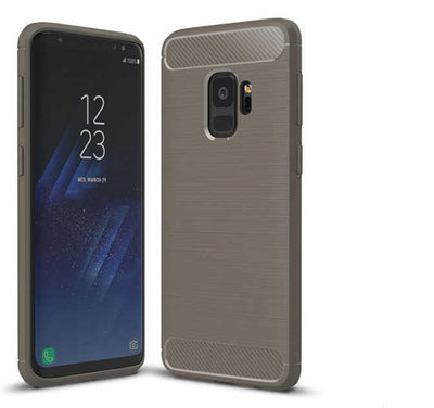 Galaxy S9 Kılıf Zore Room Silikon Kapak Gri