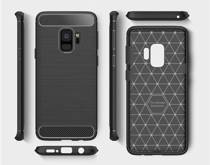 Galaxy S9 Kılıf Zore Room Silikon Kapak Siyah