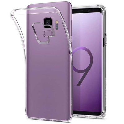 Galaxy S9 Kılıf Zore Süper Silikon Kapak Renksiz