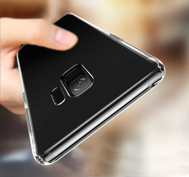 Galaxy S9 Plus Kılıf Zore İmax Silikon Kamera Korumalı Renksiz