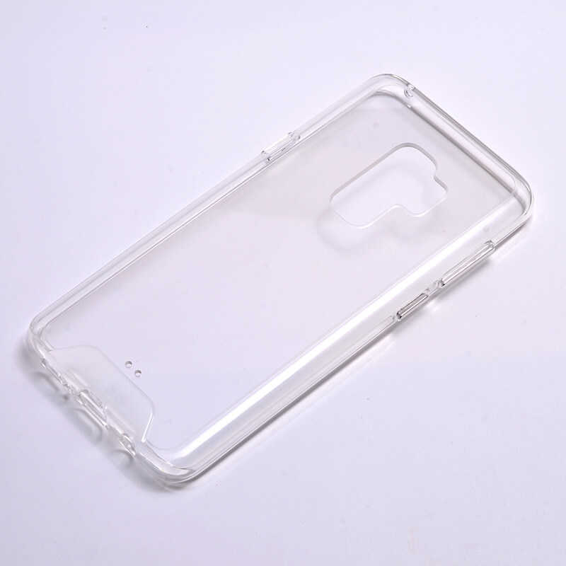 Galaxy S9 Plus Kılıf Zore Gard Silikon Renksiz