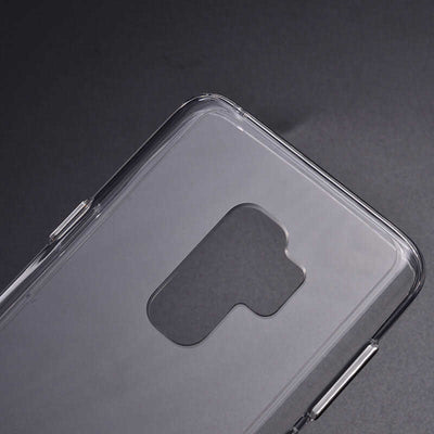 Galaxy S9 Plus Kılıf Zore Gard Silikon Renksiz