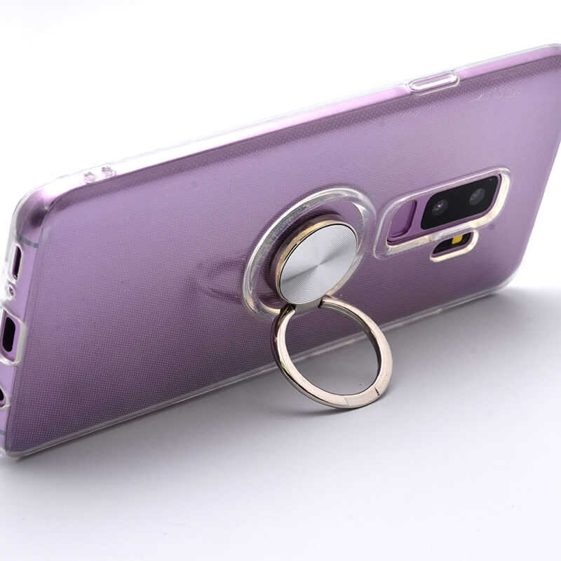 Galaxy S9 Plus Kılıf Zore Les Silikon Mavi