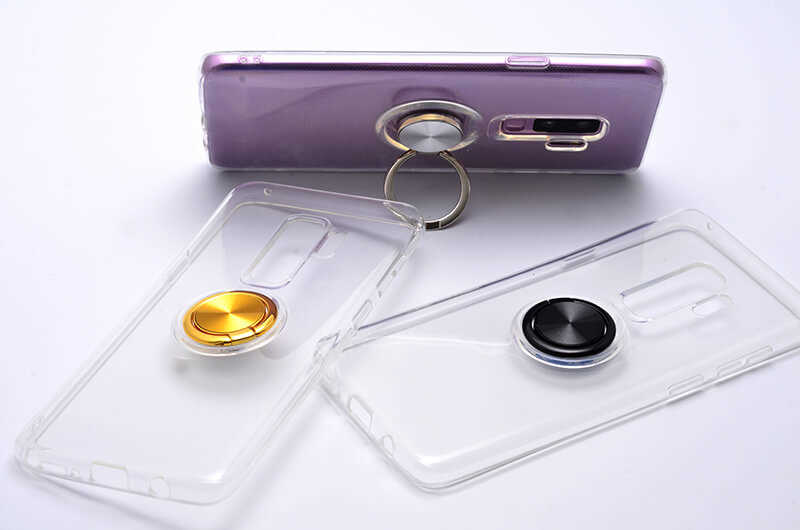 Galaxy S9 Plus Kılıf Zore Les Silikon Siyah