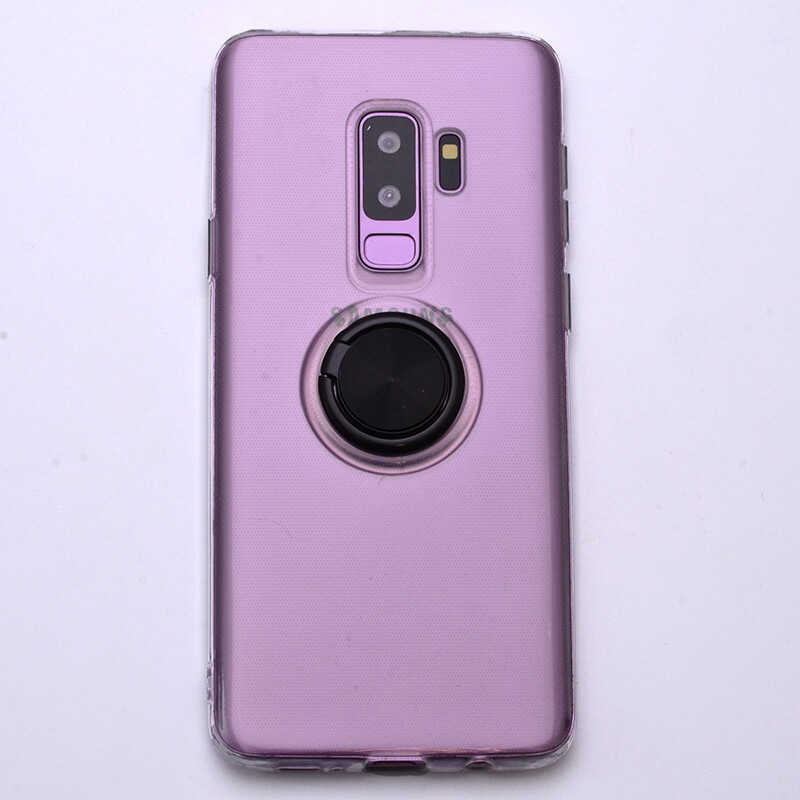 Galaxy S9 Plus Kılıf Zore Les Silikon Siyah