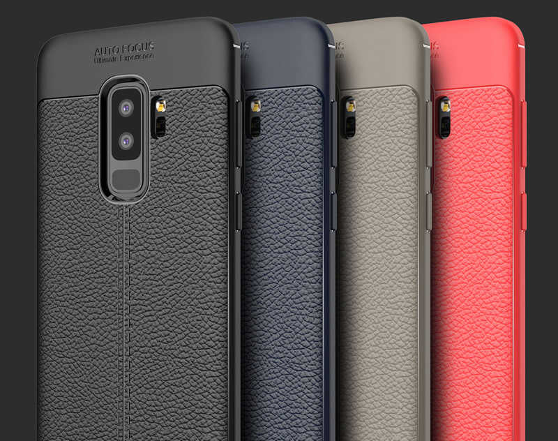 Galaxy S9 Plus Kılıf Zore Niss Silikon Kapak Kırmızı