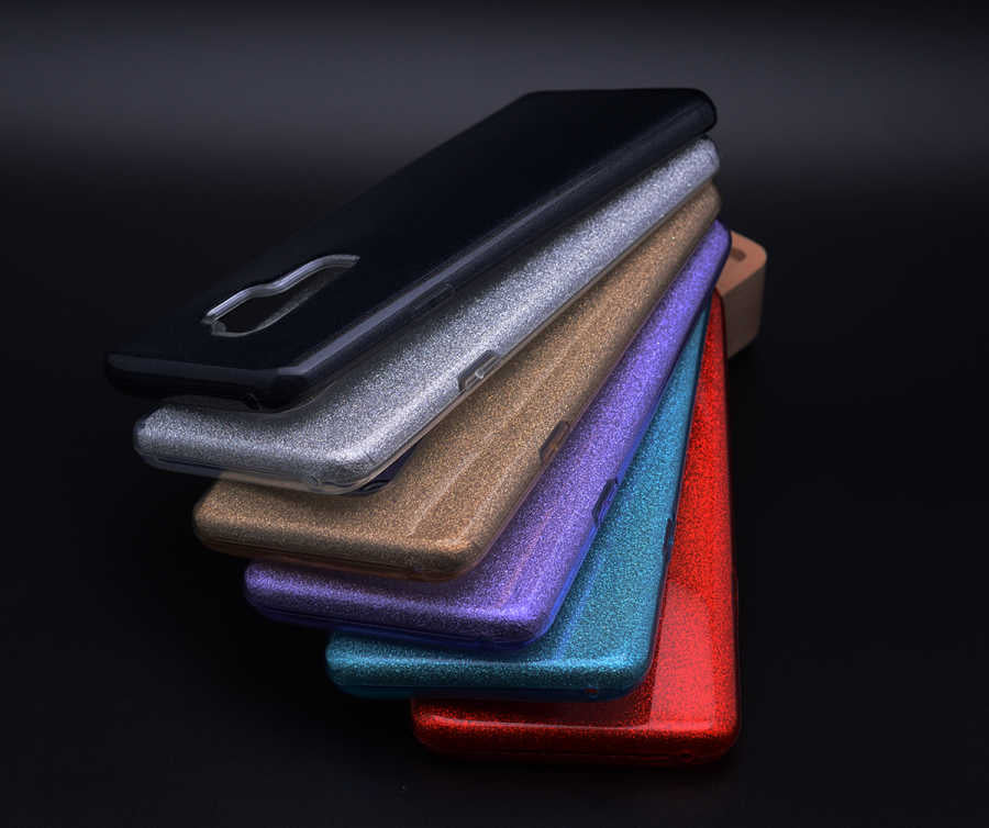 Galaxy S9 Plus Kılıf Zore Shining Silikon Gümüş