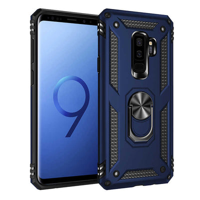 Galaxy S9 Plus Kılıf Zore Vega Kapak Mavi