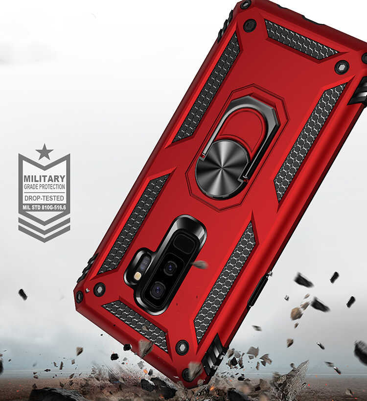 Galaxy S9 Plus Kılıf Zore Vega Kapak Rose Gold