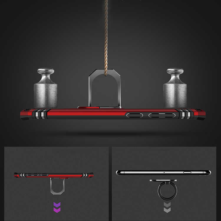 Galaxy S9 Plus Kılıf Zore Vega Kapak Rose Gold