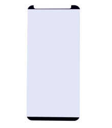 Galaxy S9 Plus Zore Kısa Cam Ekran Koruyucu Siyah