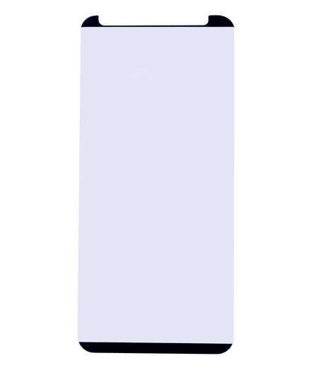 Galaxy S9 Plus Zore Kısa Cam Ekran Koruyucu Siyah