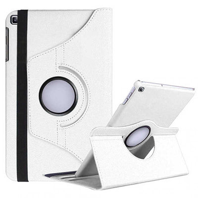 Galaxy T720 Tab S5E Zore Dönebilen Standlı Kılıf Beyaz
