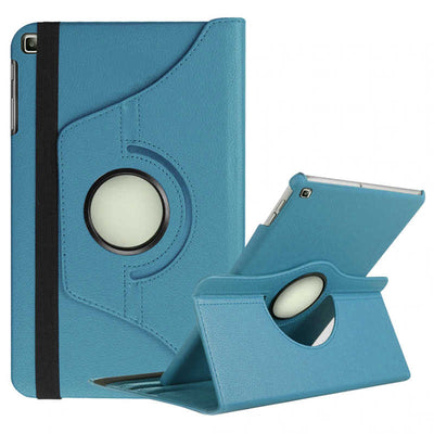 Galaxy T720 Tab S5E Zore Dönebilen Standlı Kılıf Mavi