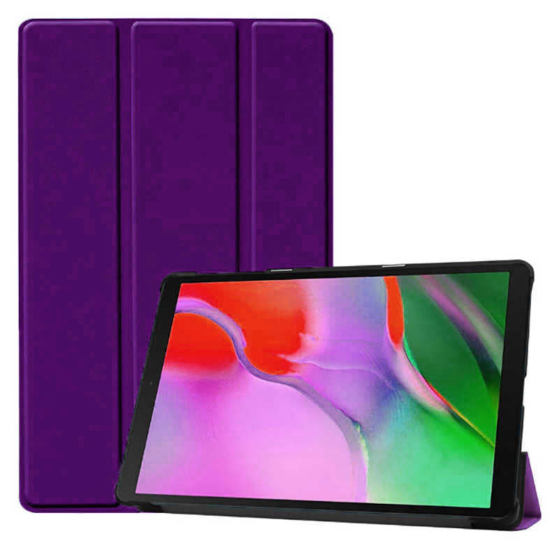 Galaxy T720 Tab S5E Zore Smart Cover Standlı 1-1 Kılıf Mor