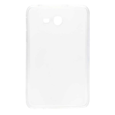 Galaxy Tab 3 Lite 7.0 T110 Kılıf Zore Tablet Süper Silikon Kapak Beyaz