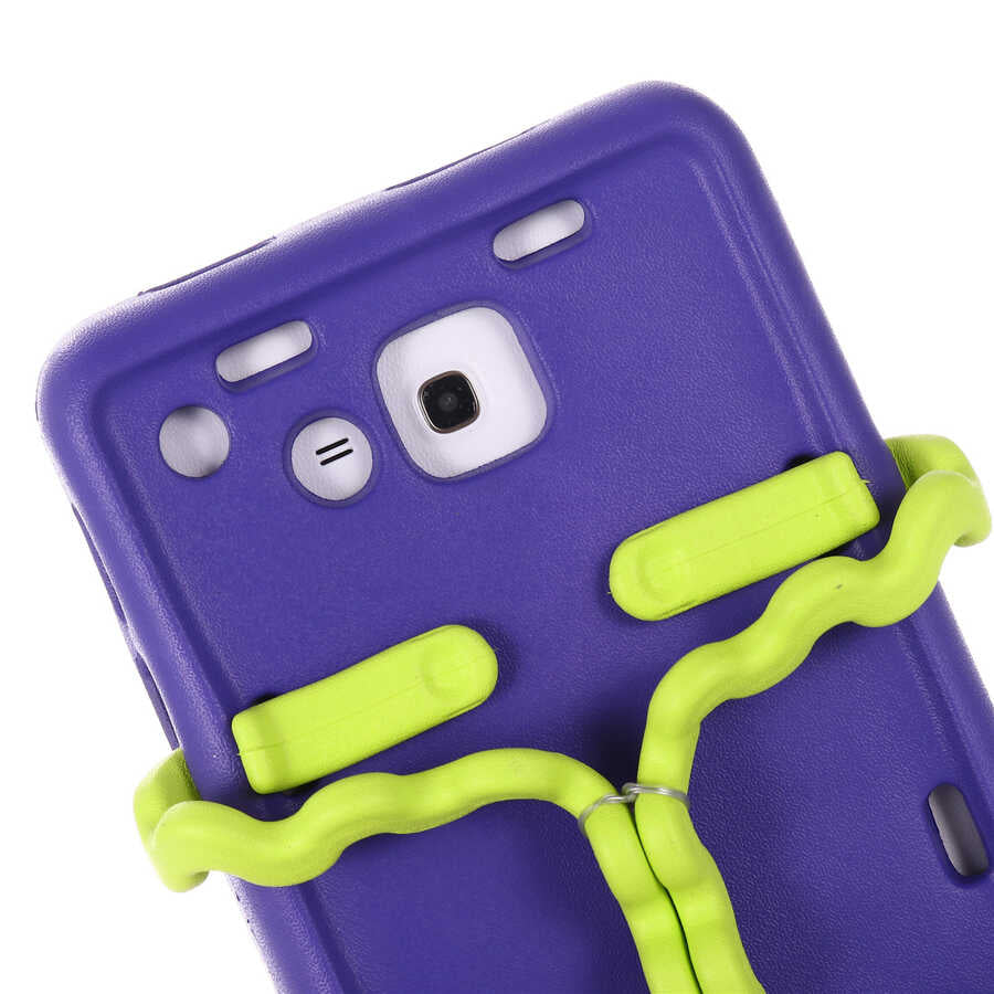 Galaxy Tab 4 7.0 T230 Zore Eva Boxer Tablet Silikon Pembe Koyu