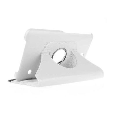 Galaxy Tab 4 8.0 T330 Zore Dönebilen Standlı Kılıf Beyaz