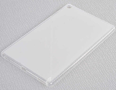 Galaxy Tab A 10.1 (2019) T510 Kılıf Zore Tablet Süper Silikon Kapak Siyah